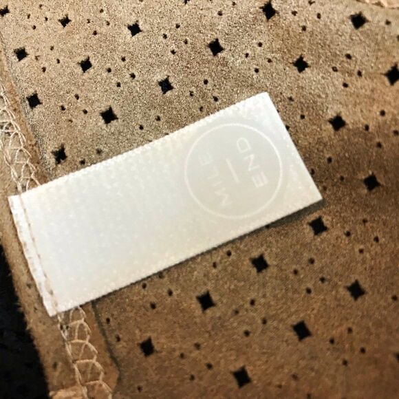 Faux Suede Die Cut Tank Top - Picture 3 of 6